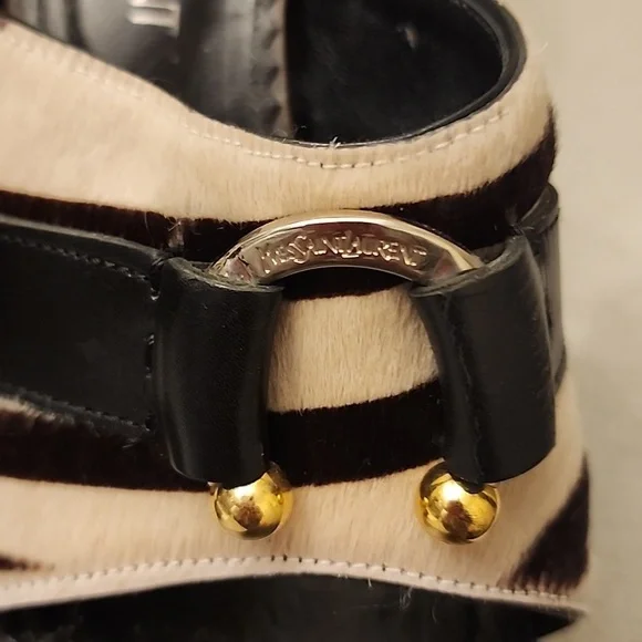 Yves St. Laurent YSL Zebra heels size ( 38EU) - Picture 3 of 7